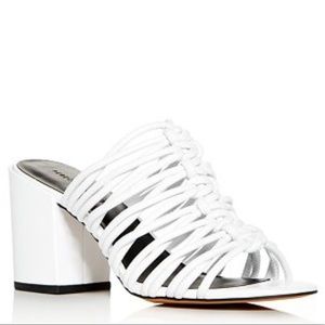 Rebecca Minkoff knotted Strappy Block Heel Sandals Calanthe Block heel Size 7